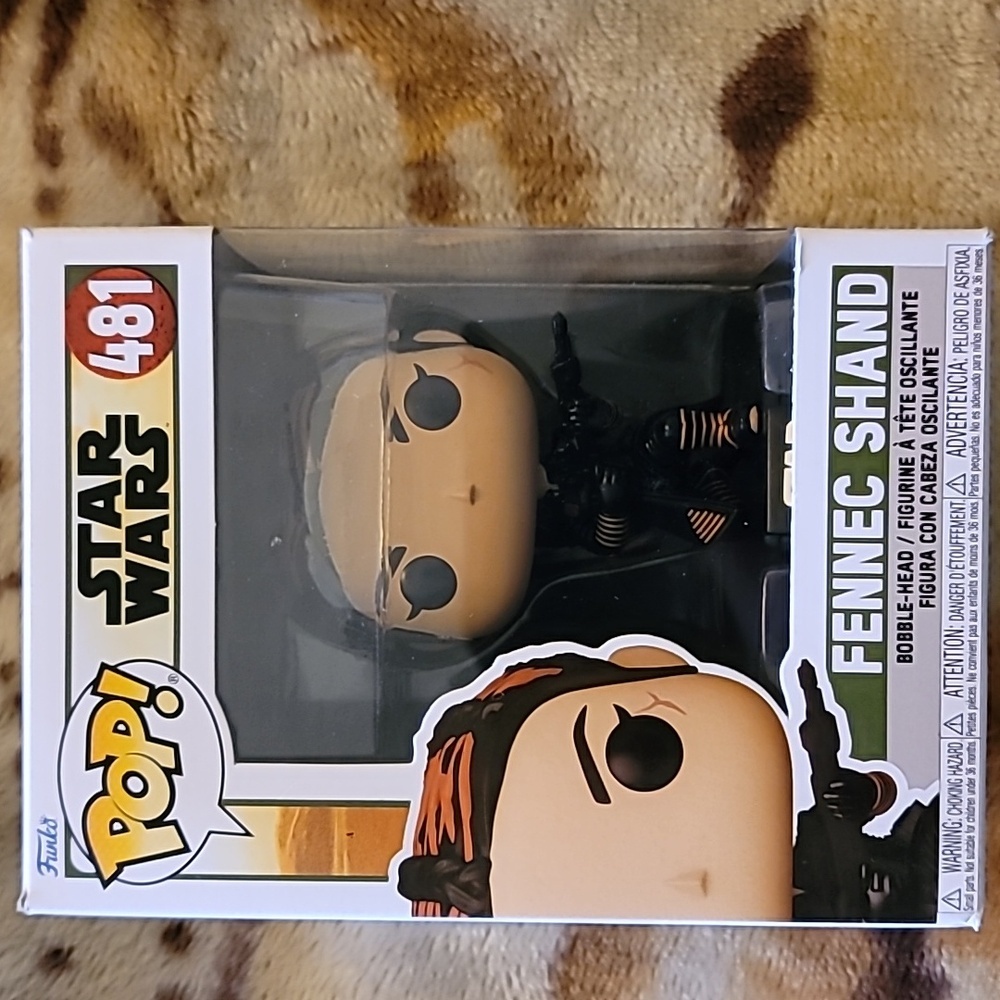 FUNKO POP Figurine Fennec Shand.  StarWars collection item